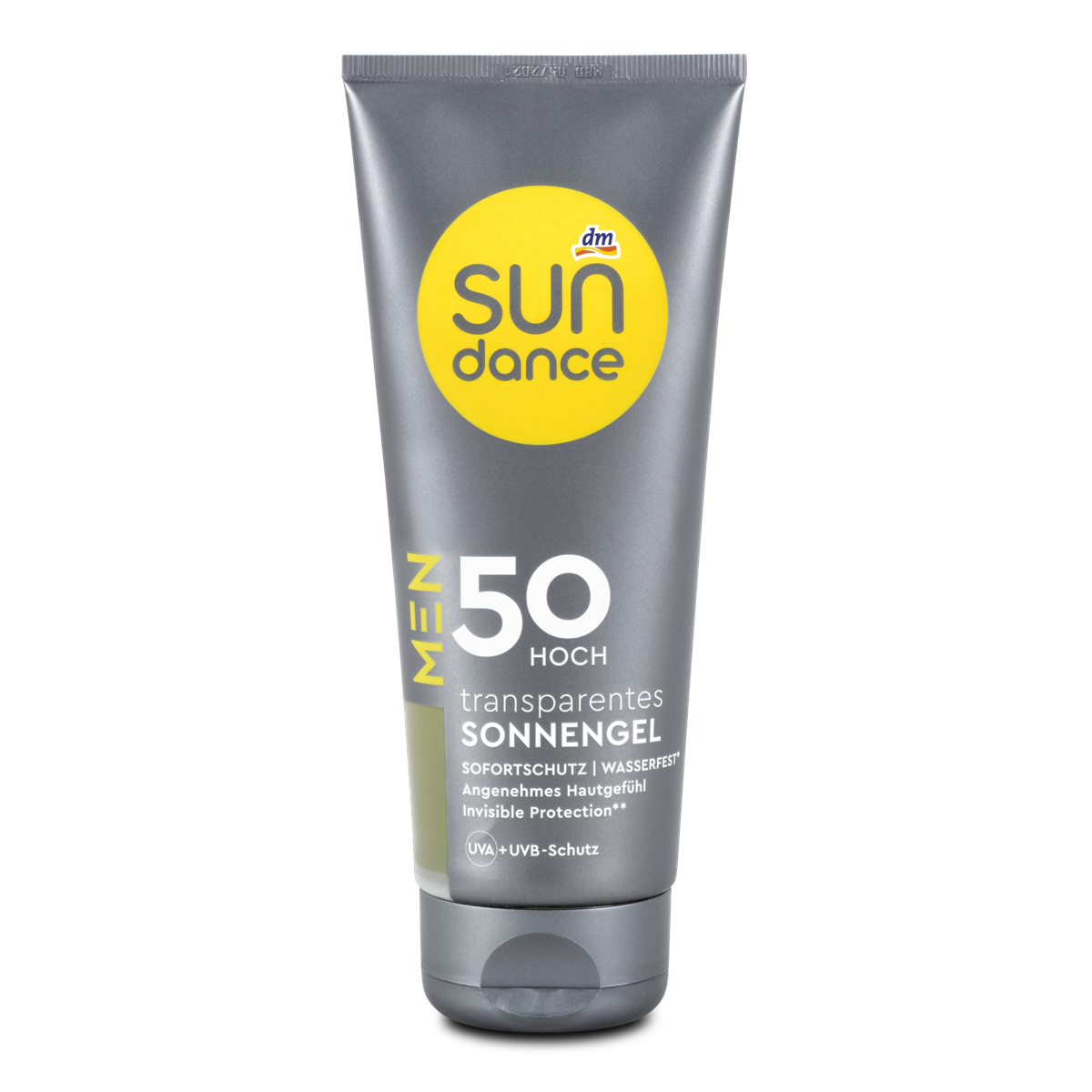 SUNDANCE MEN - transparentes Sonnengel LSF 50 200ml
