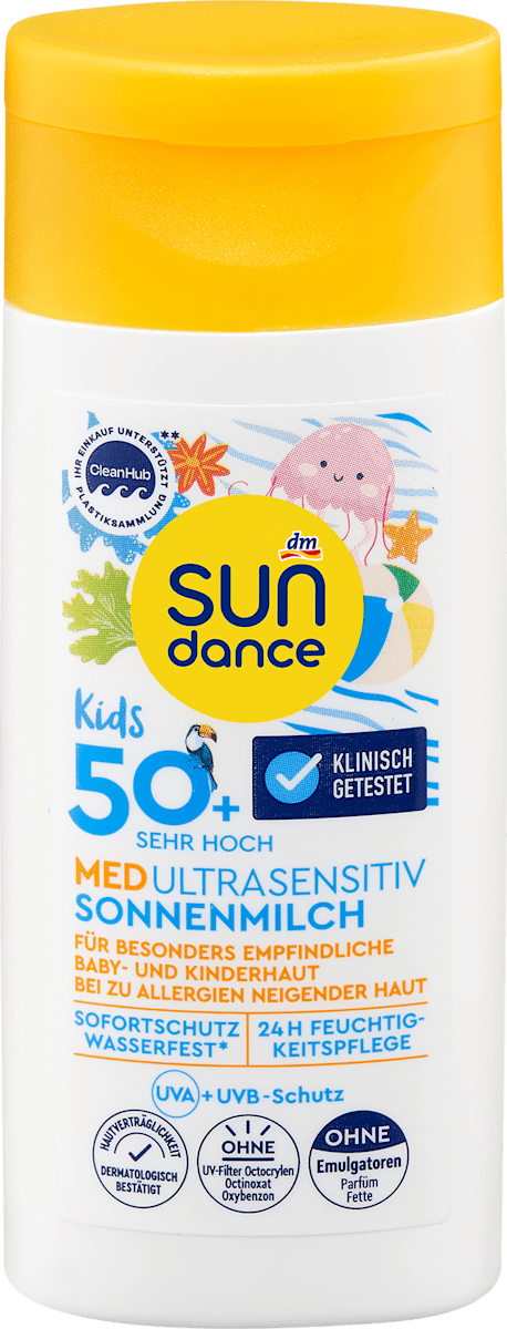 SUNDANCE Sonnenmilch Kids Med LSF 50+ Freisteller