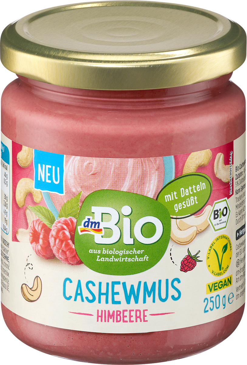 Freisteller dmBio Cashewmus Himbeere