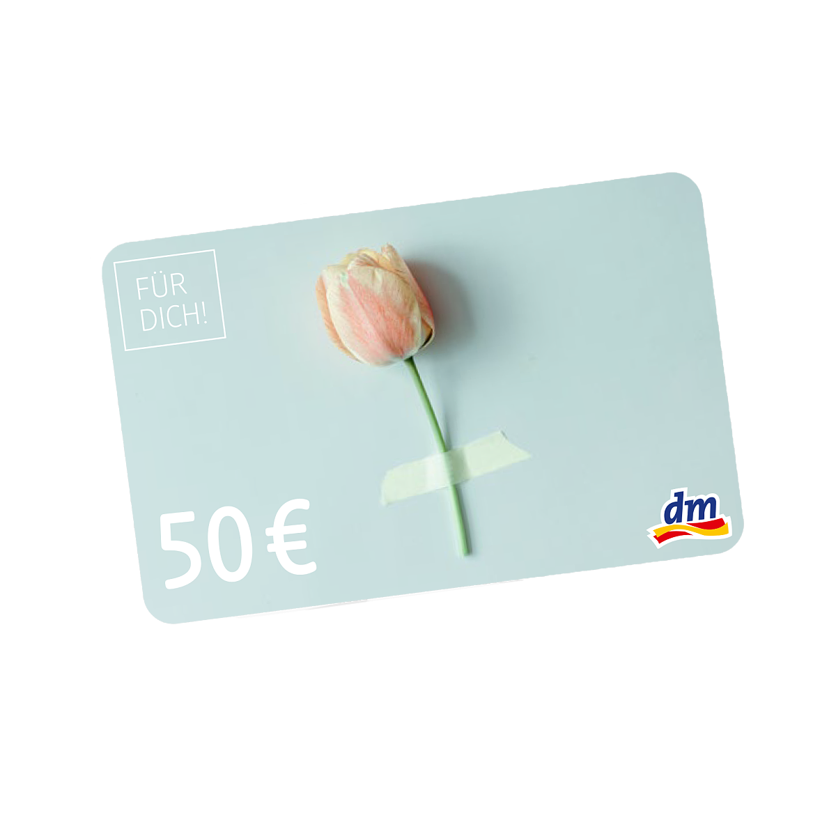 Freisteller dm Geschenkkarte